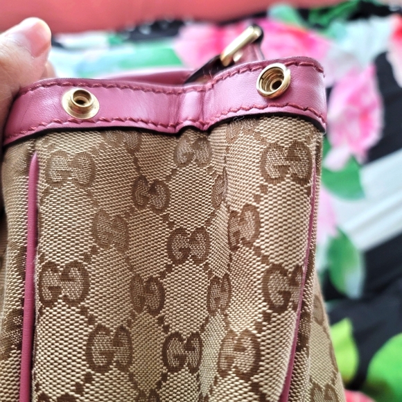 Gucci Monogram Canvas Leather Sukey Tote - Picture 11 of 15